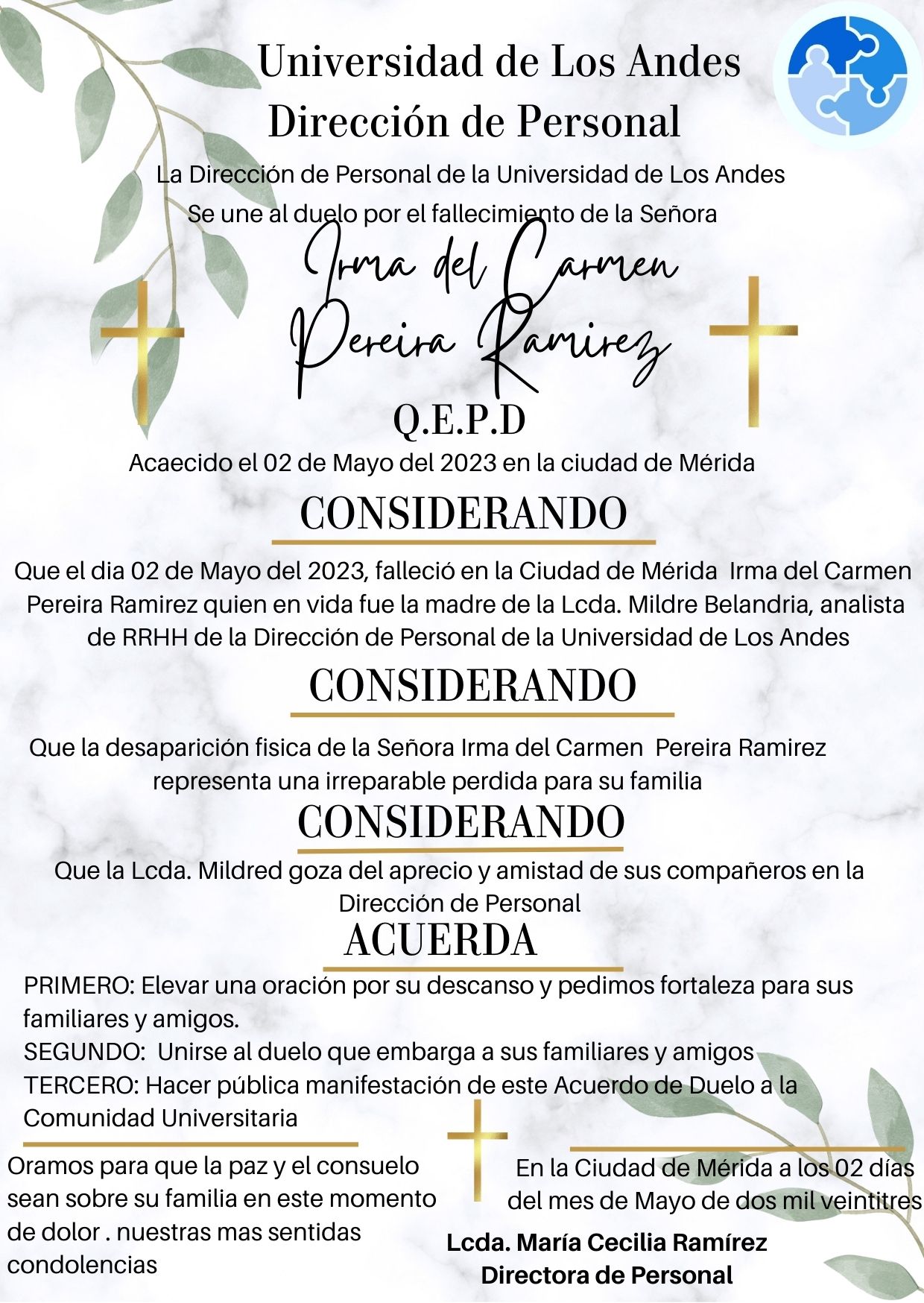 Página 21 – Dirección de Personal